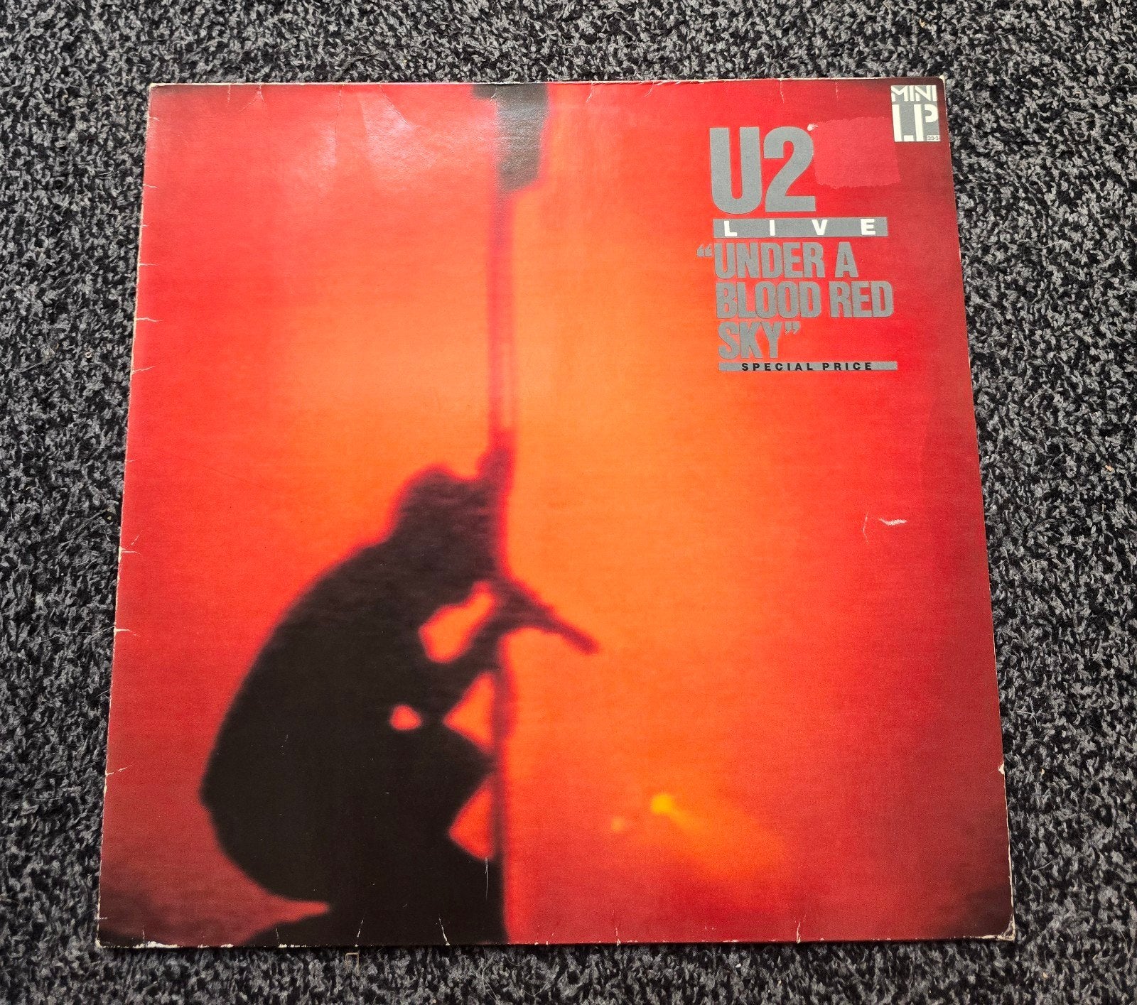 U2 under a bloodred sky lp, Ophalen of Verzenden, Gebruikt, 12 inch, Poprock