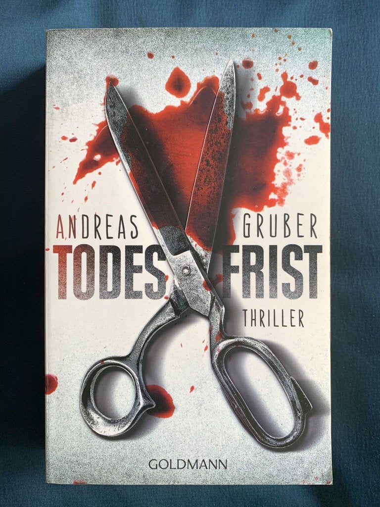 Thriller Todesfrist van Andreas Gruber, Gelezen, Ophalen of Verzenden, Andreas Gruber, Europa overig