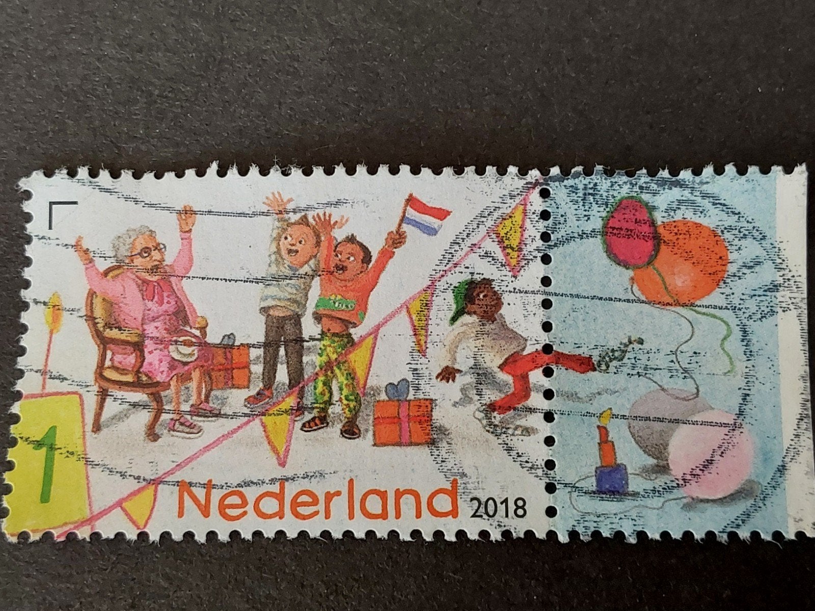 Nederland - Verjaardagszegels - 2016, Ophalen