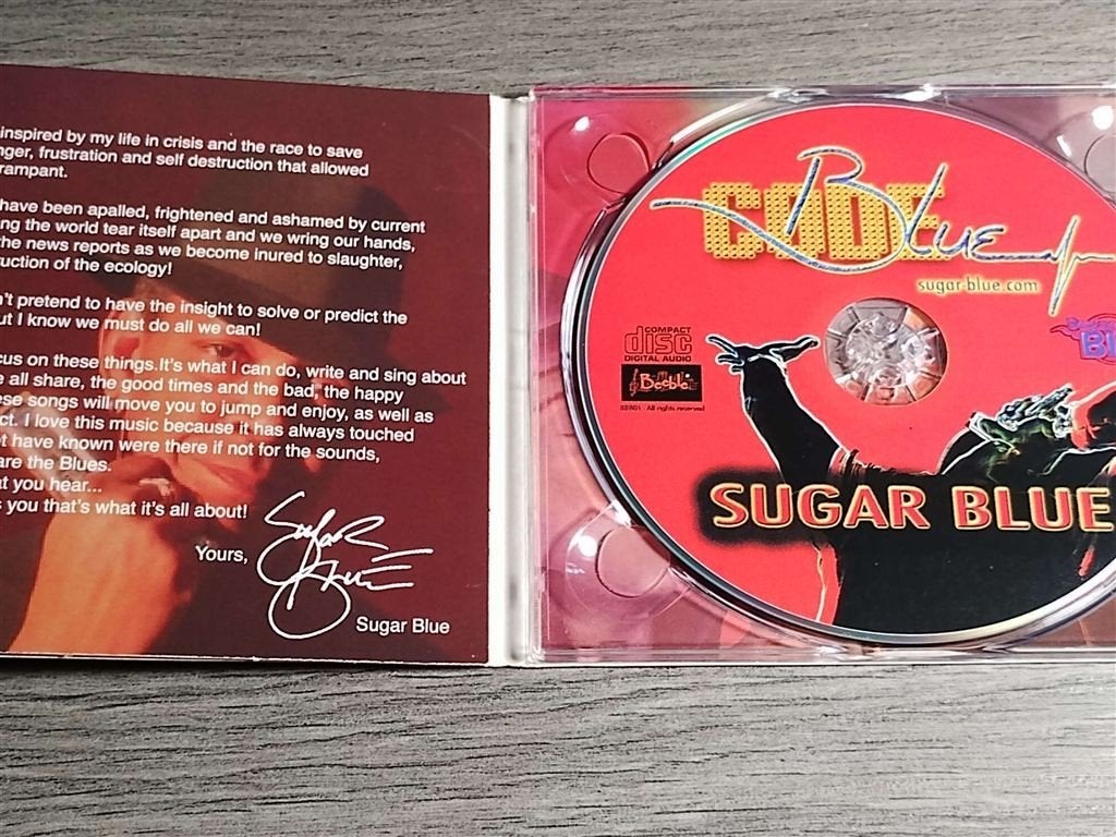 Sugar Blue – Code Blue [Digipack], Ophalen of Verzenden, Zo goed als nieuw, Jazz