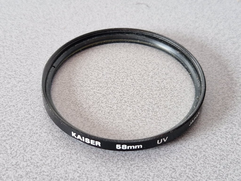 UV Filter Kaiser 55mm, Overige merken, Gebruikt, UV-filter, Ophalen of Verzenden