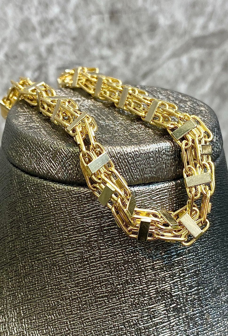 14k Gouden Massieve Magnum Armband, Sieraden, Tassen en Uiterlijk, Ophalen of Verzenden, Nieuw, Goud, Goud