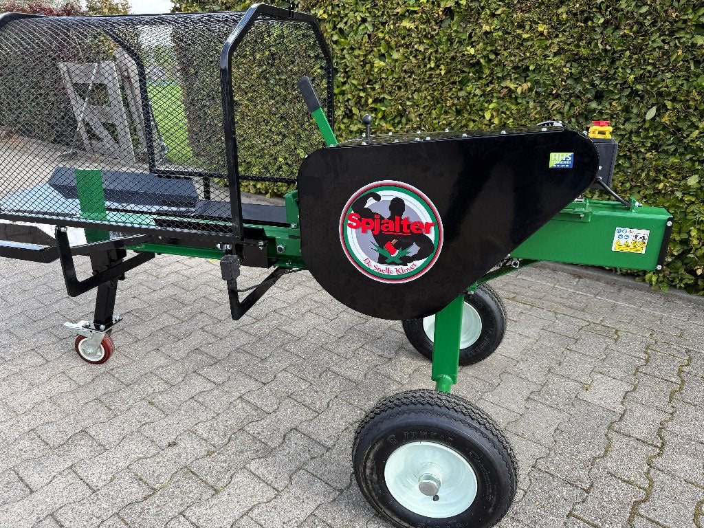 snelle klover 34 ton kloofkracht benzine of electr 400v, Benzine, Spjalter, Liggend, Ophalen of Verzenden