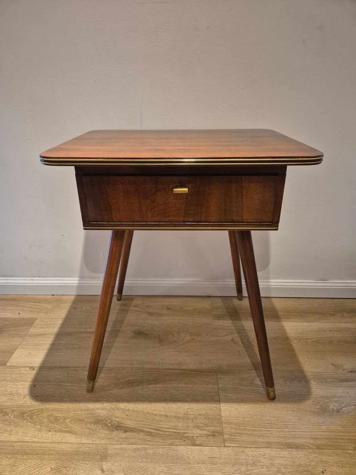 vintage tafel met draaibaar blad, jaren 60, Ophalen, Huis en Inrichting