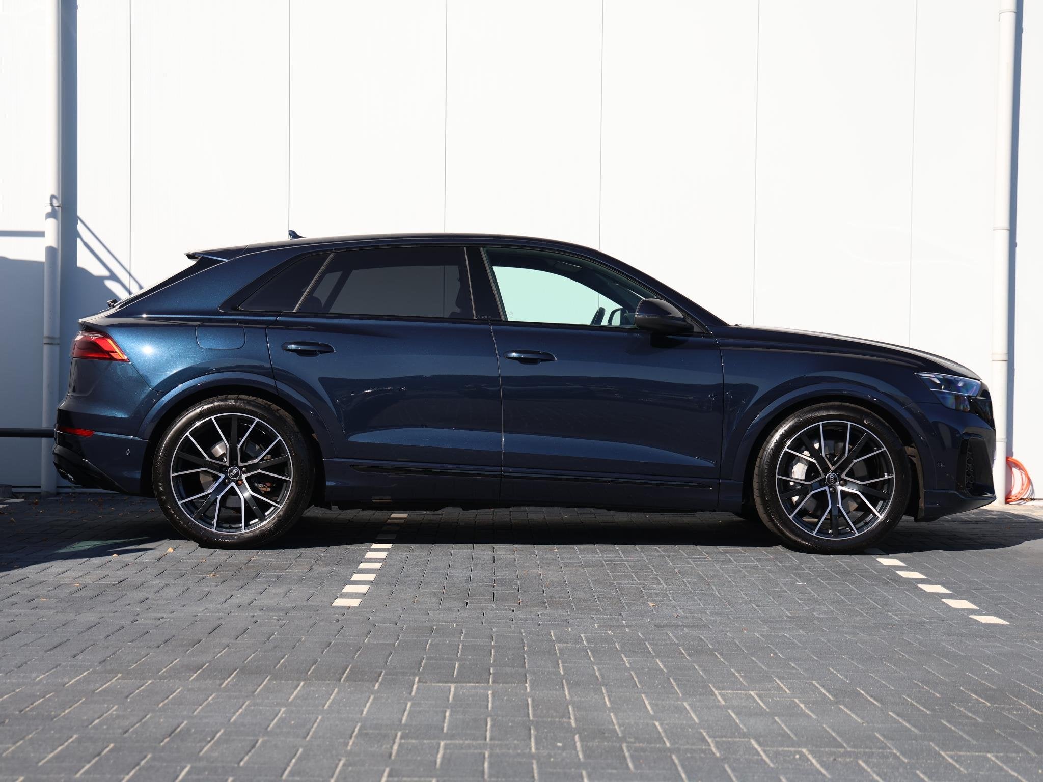 Audi Q8 55 TFSI e quattro Pro Line S 394pk | Vierwielbesturi, Auto's, 2995 cc, 26 kWh, Plug-in hybride, Bedrijf