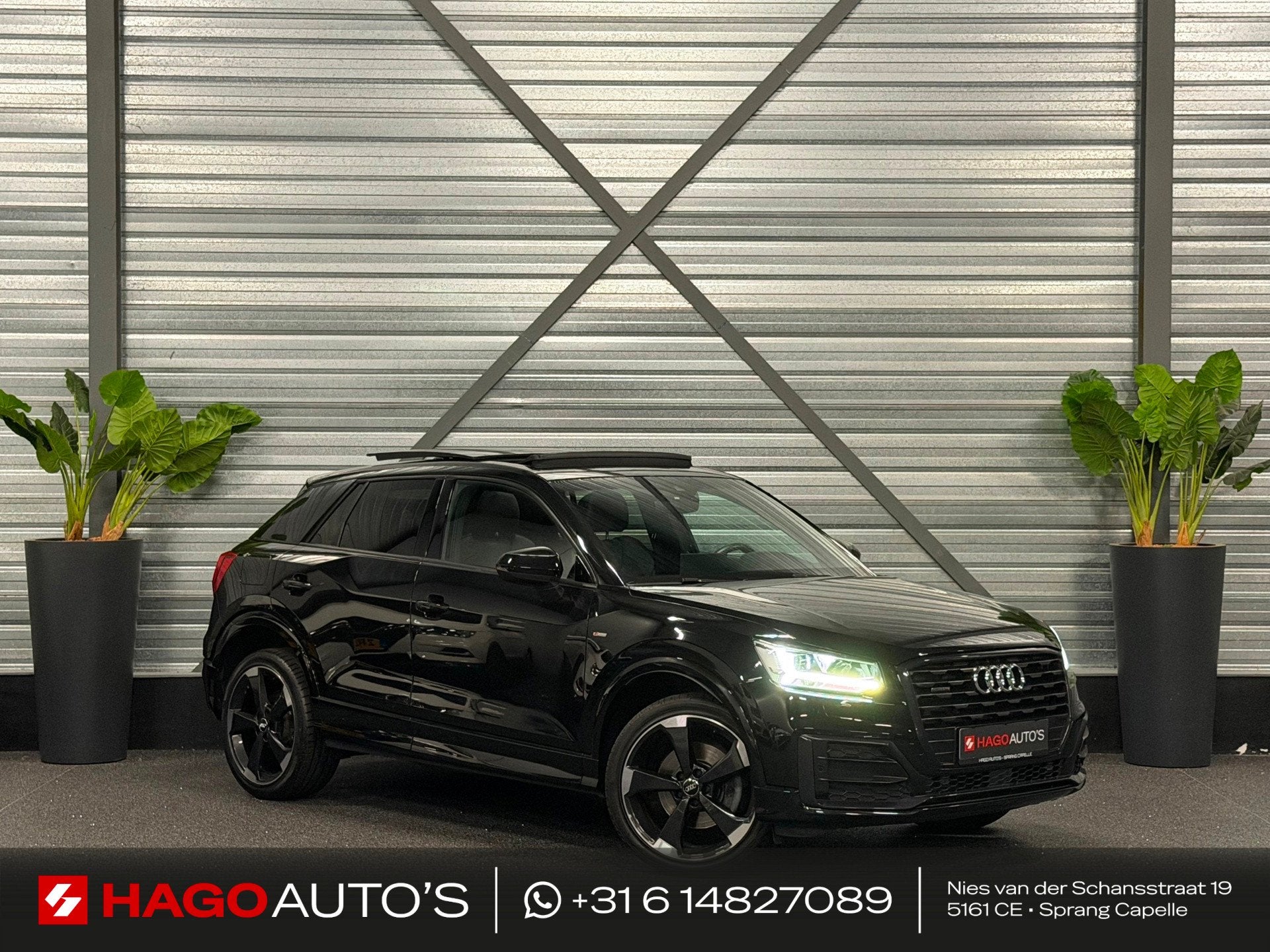 Audi Q2 40 TFSI quattro 3x S-Line S-TRONIC/VIRTUAL/PANO/LED/, Auto's, Automaat, Dealer onderhouden, 15 km/l, Gebruikt