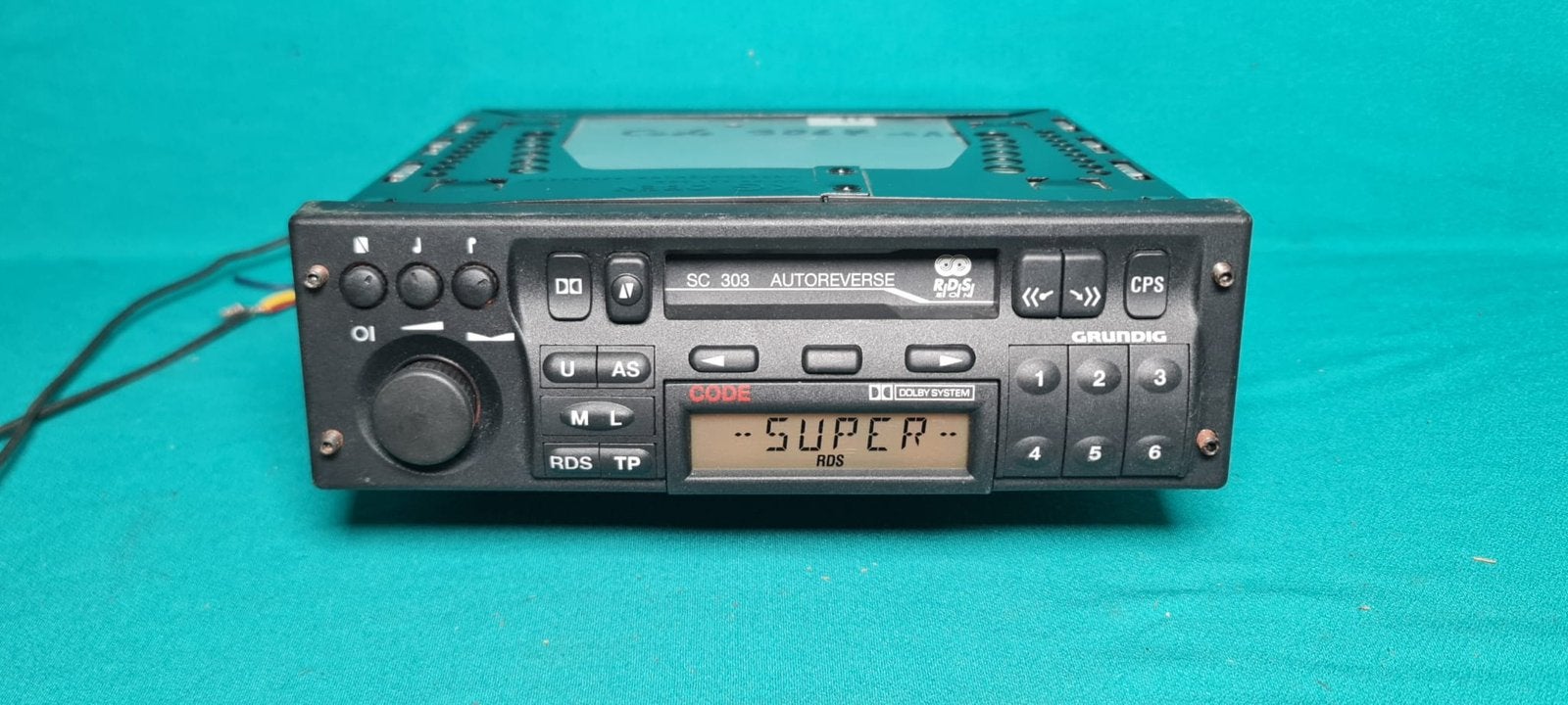Opel sc303 Grundig casssette receiver, Ophalen of Verzenden, Zo goed als nieuw
