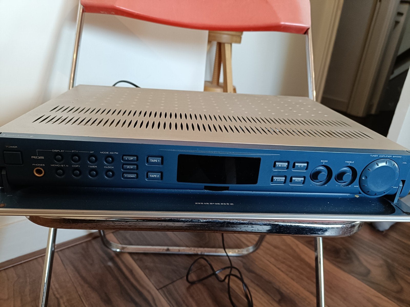 Marantz SR1000 Tuner Versterker - Goede Staat, Marantz, Gebruikt, Ophalen of Verzenden, Minder dan 60 watt