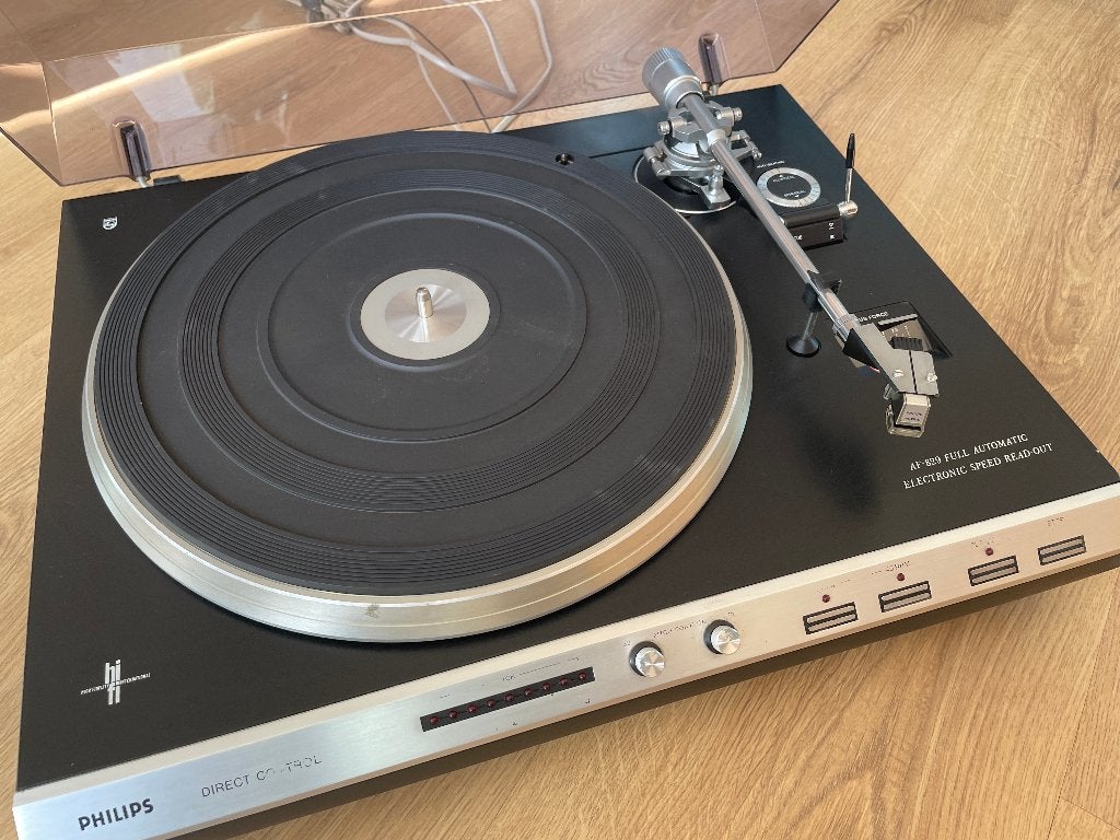 Philips AF-829 Full Automatic, Audio, Tv en Foto, Philips, Ophalen of Verzenden, Platenspeler, Gebruikt