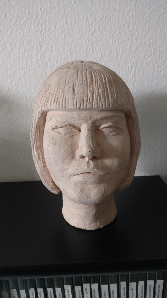 Buste van vrouw., Huis en Inrichting, Ophalen, Zo goed als nieuw, Beige, Overige stijlen