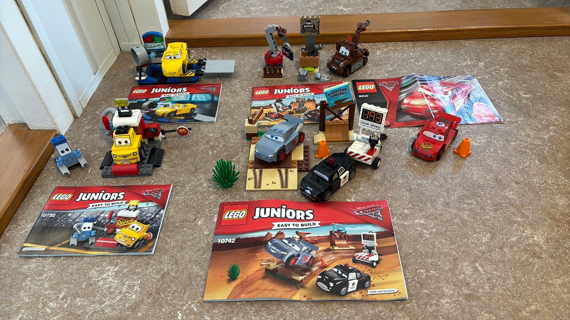 Lego 10731/10732/10733/10742/8200, Ophalen of Verzenden, Zo goed als nieuw