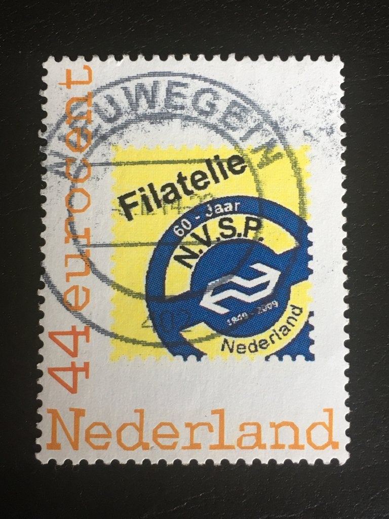 2263 Persoonlijk - 60 jaar NVSP, Spoorfilatelie - gestempeld, Postzegels en Munten, Postzegels | Nederland, Ophalen of Verzenden