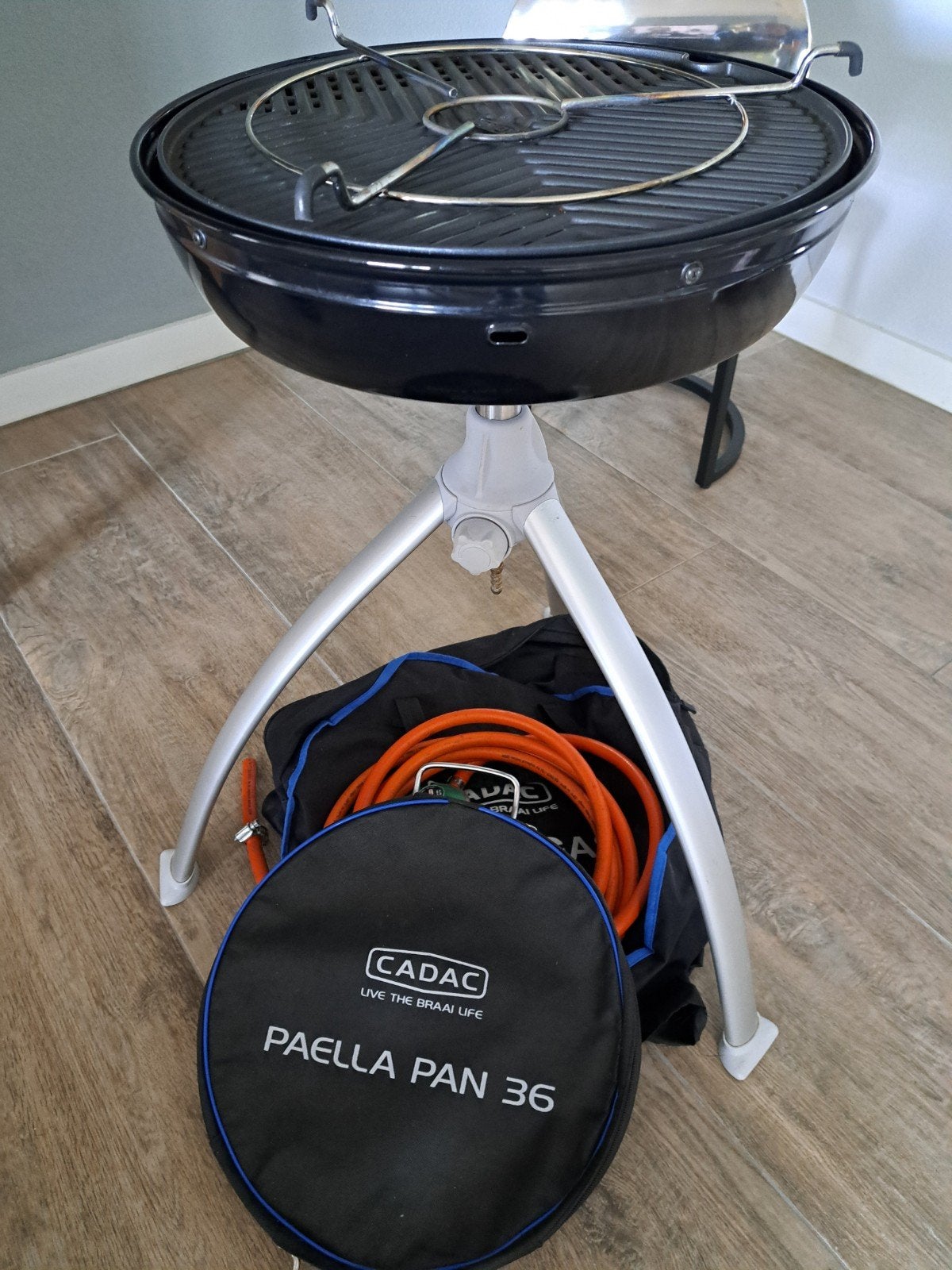 CADAC BBQ met Paella pan 36 met tas, Ophalen, Zo goed als nieuw