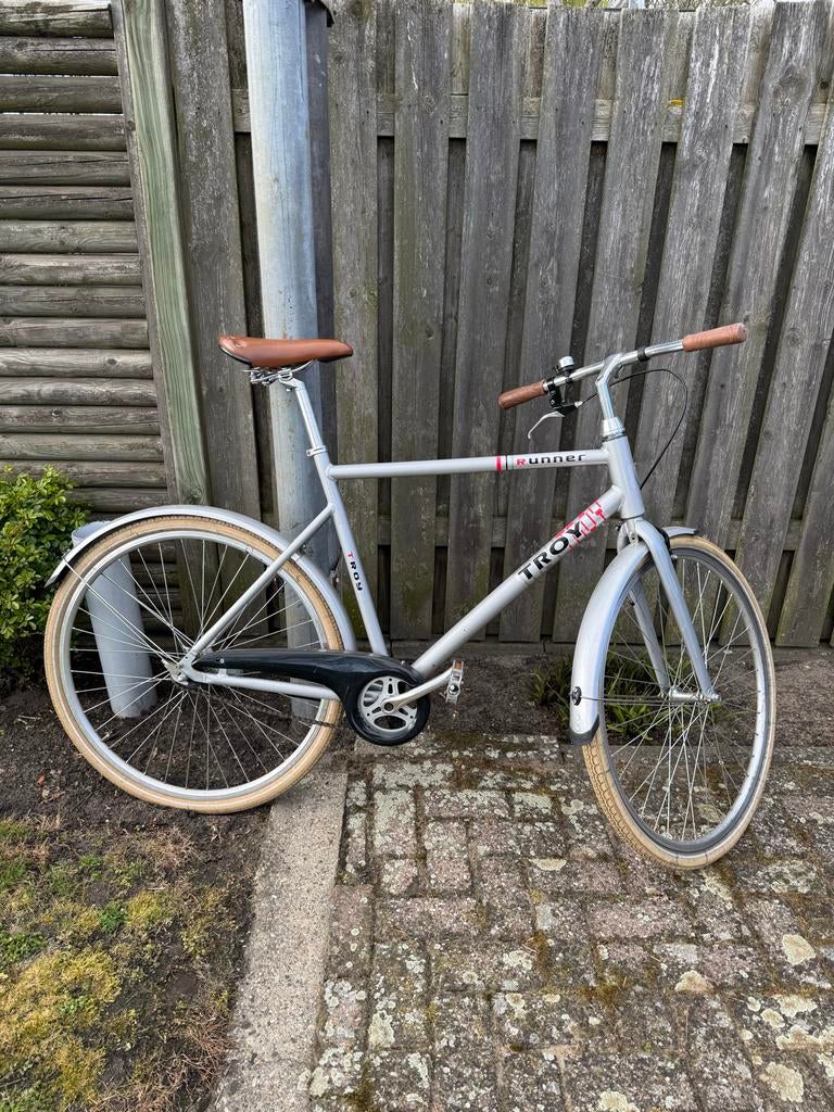 Zilveren Troy citybike - 26 inch - Zo goed als nieuw, Ophalen, Zo goed als nieuw, Overige merken