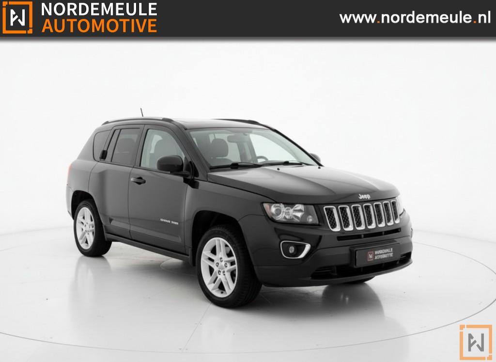Jeep COMPASS 2.4 Limited 4WD, Leder, Navi, AUT, Camera, Crui, Auto's, Jeep, Automaat, 1486 kg, 450 kg, Gebruikt