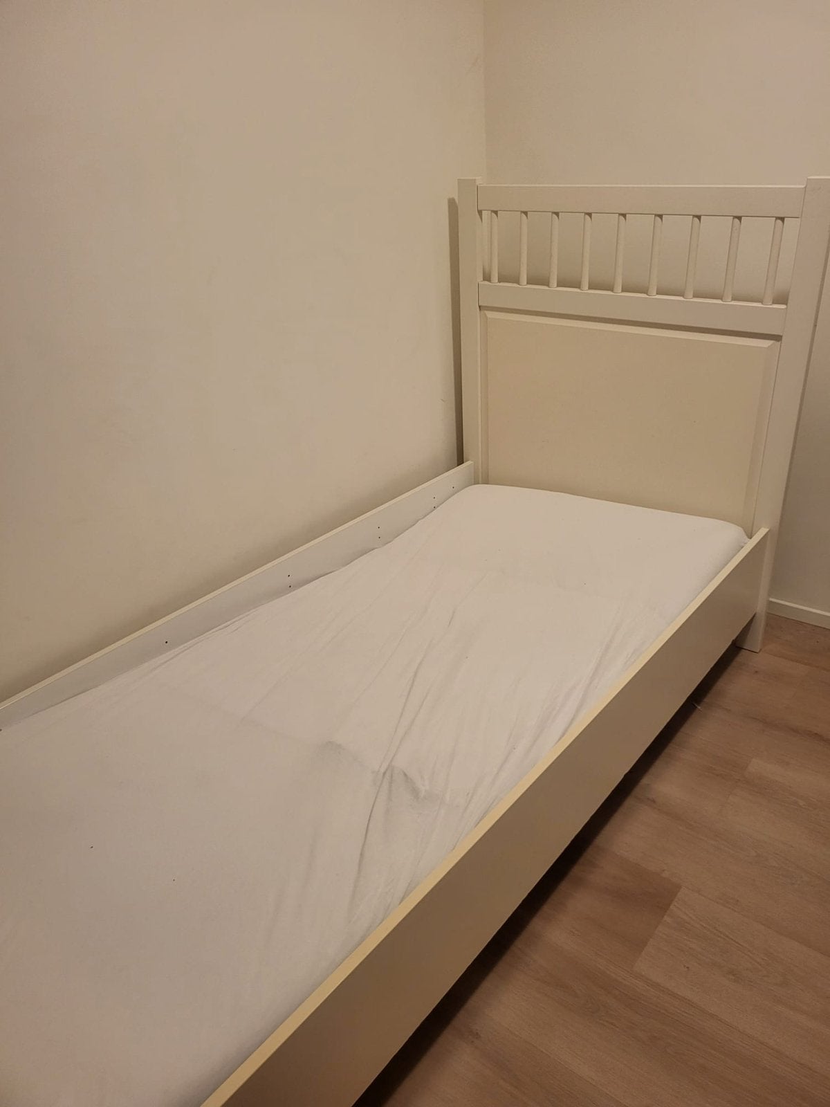 Gratis 1 persoons. Bed. 90-200, Huis en Inrichting, Slaapkamer | Bedden, Ophalen, Gebruikt, 90 cm, Eenpersoons
