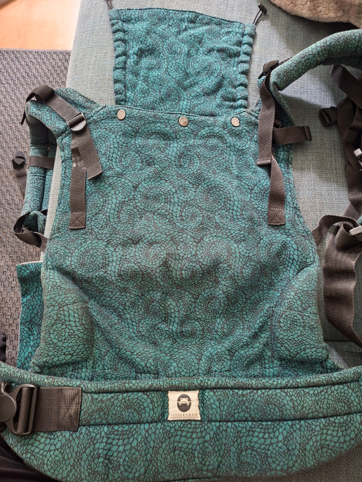 Little frog draagzak Toddler (heet nu Prime Carrier), Kinderen en Baby's, Babydragers en Draagdoeken, Overige merken, Buik of Rug