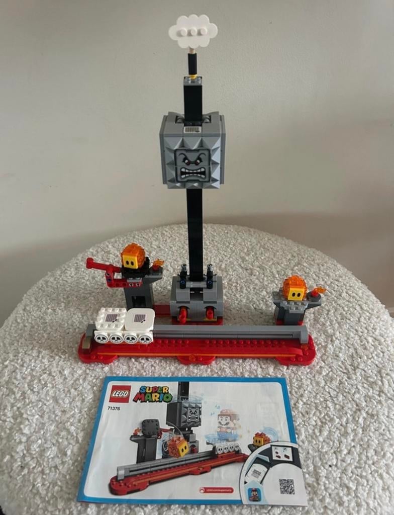 Lego Super Mario Whomp's Lava Trouble 71376, Overige thema's, Lego, Ophalen of Verzenden, Zo goed als nieuw