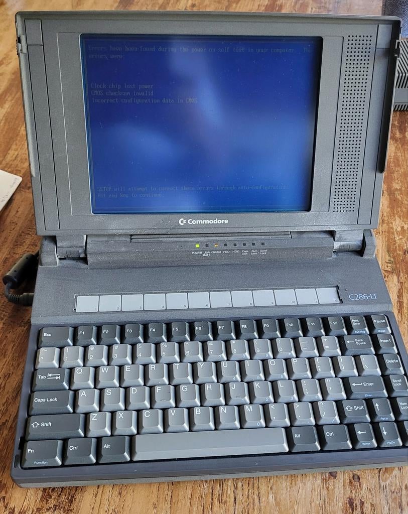 Commodore C286-LT vintage computer, Ophalen of Verzenden