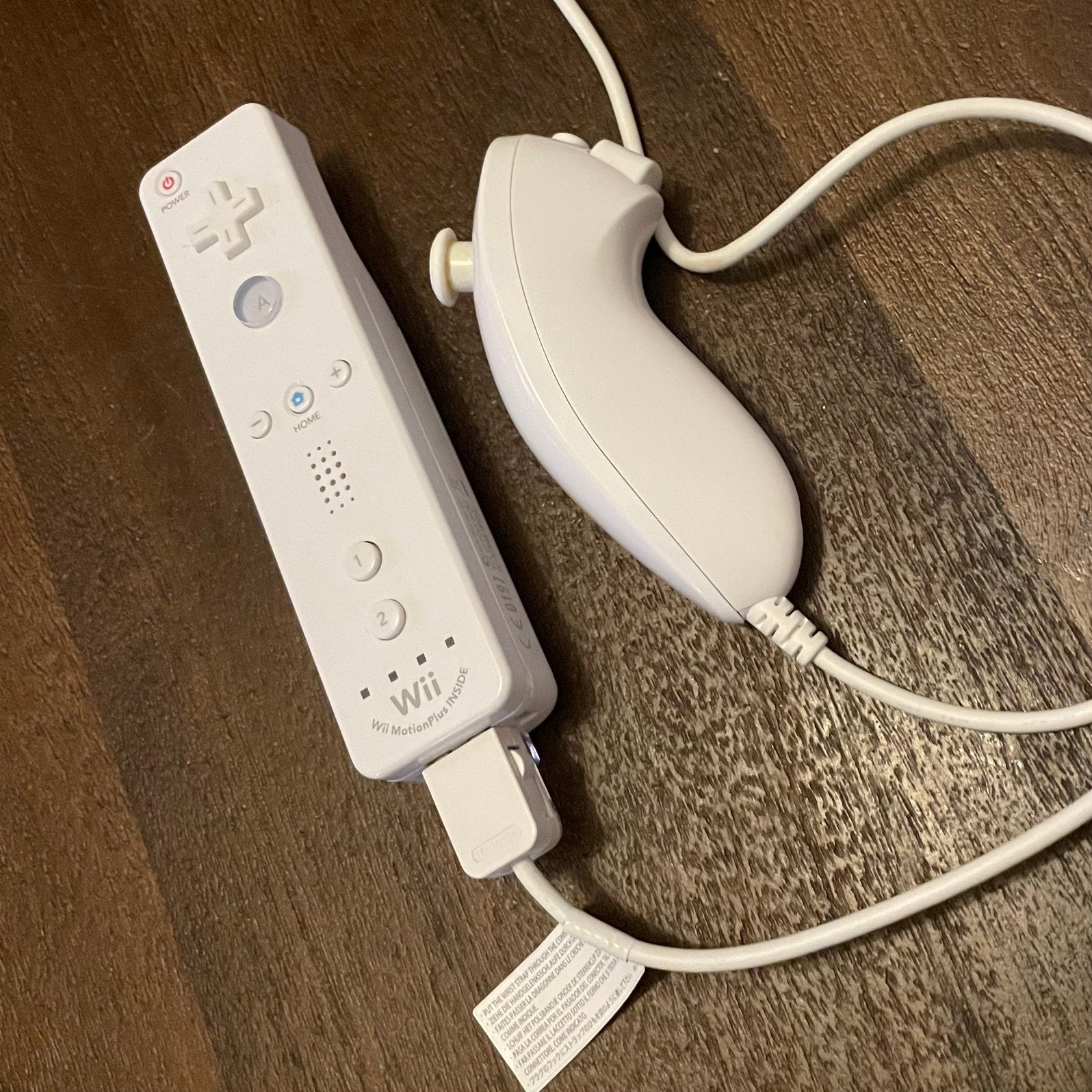 Nintendo Wii Remote Plus + Nunchuk Origineel RVL-036, Ophalen of Verzenden, Zo goed als nieuw, Draadloos, Wii-mote of Nunchuck