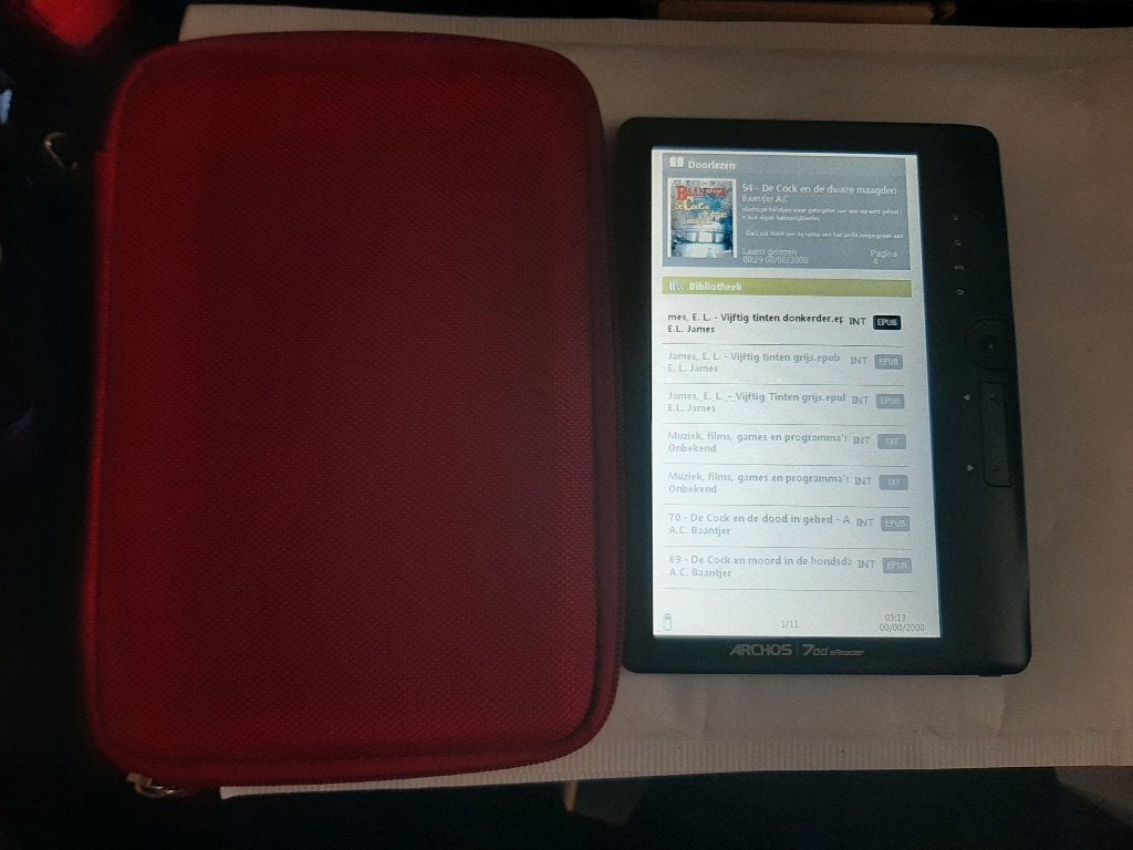 ARCHOS 7od eReader, Computers en Software, E-readers, Ophalen of Verzenden, Gebruikt, 7 inch, Archos