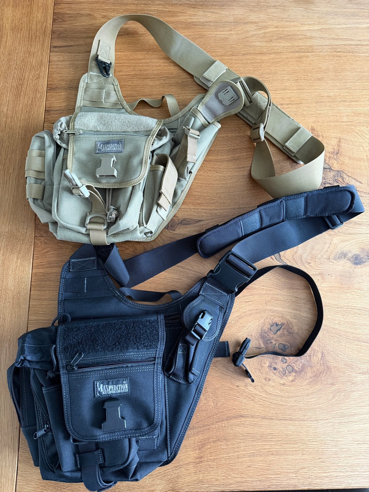 Maxpedition Slingpack Fatboy zwart, Verzenden, Zo goed als nieuw, Overige typen