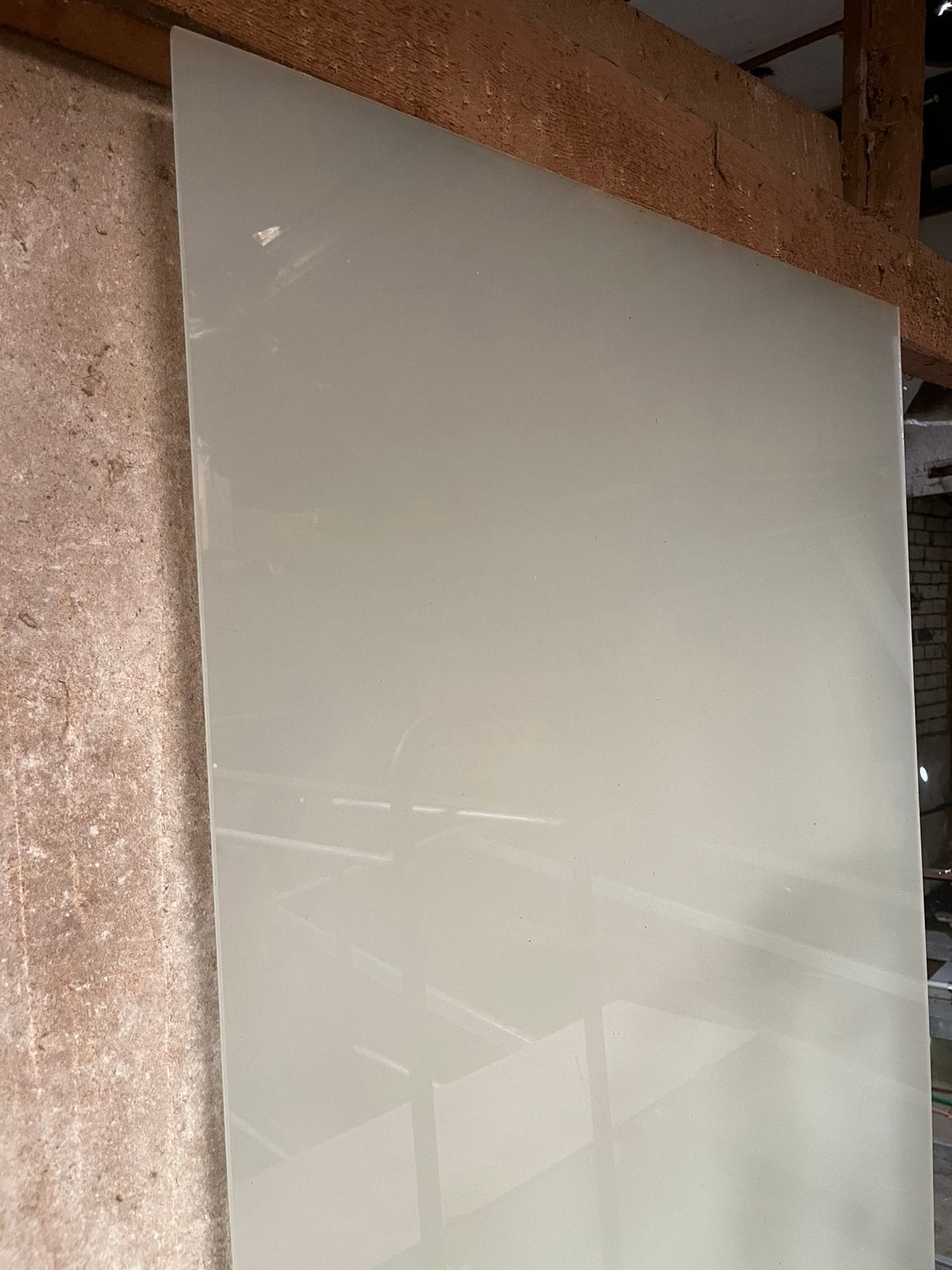 Glasplaat melkglas, Ophalen, 80 tot 120 cm, 160 cm of meer, Zo goed als nieuw