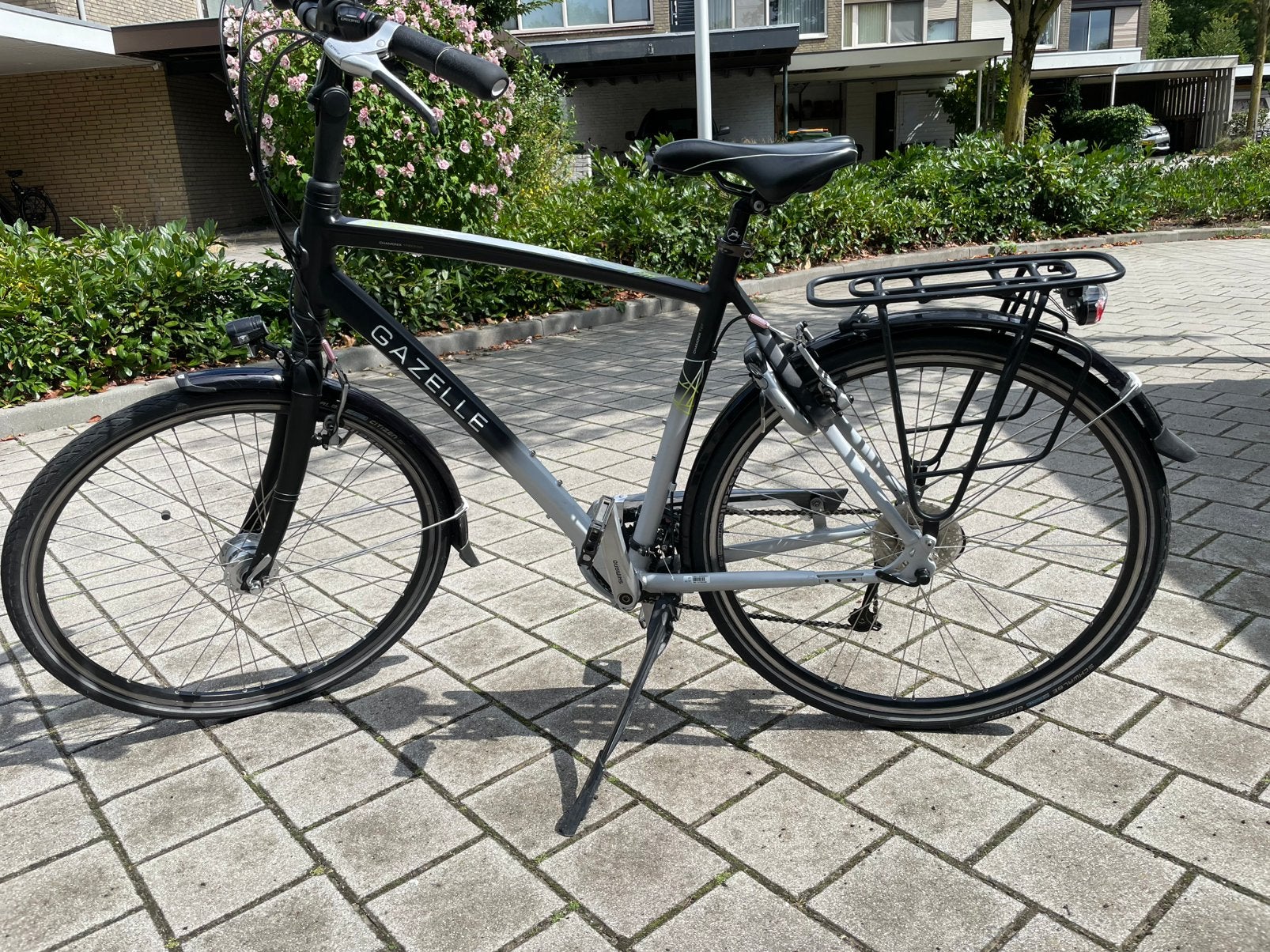 Gazelle chamonix T10 Trekking, Ophalen, Velgrem, Versnellingen, Zo goed als nieuw