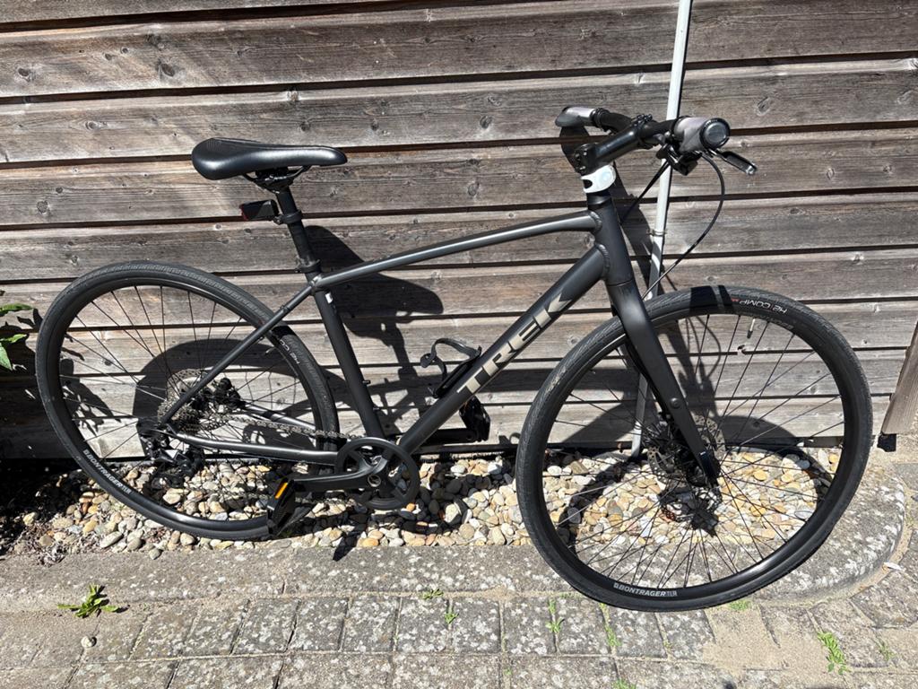 Trek FX 3 Fitnessfiets - Zo goed als nieuw, Fietsen en Brommers, Fietsen | Heren | Sportfietsen en Toerfietsen, Overige merken