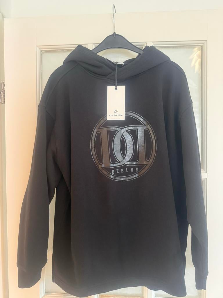 NIEUWE DEBLON Hooded Sweater Zwart Maat S Nieuw, Ophalen of Verzenden, Nieuw, Maat 36 (S), Zwart