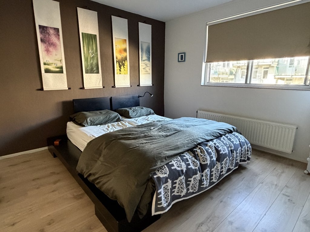 Coco-Mat Japans houten bed, Ophalen, Bruin, 210 cm, Tweepersoons