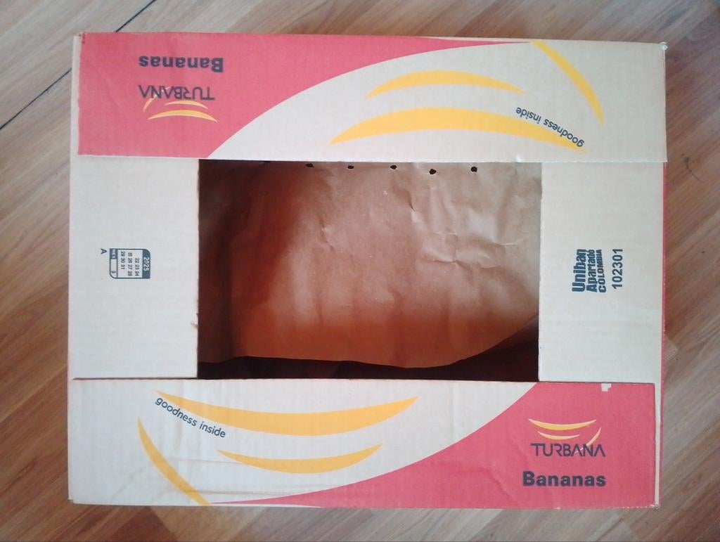 Bananendozen, momenteel 6 dozen., Ophalen, Doos, Minder dan 35 cm, Zo goed als nieuw