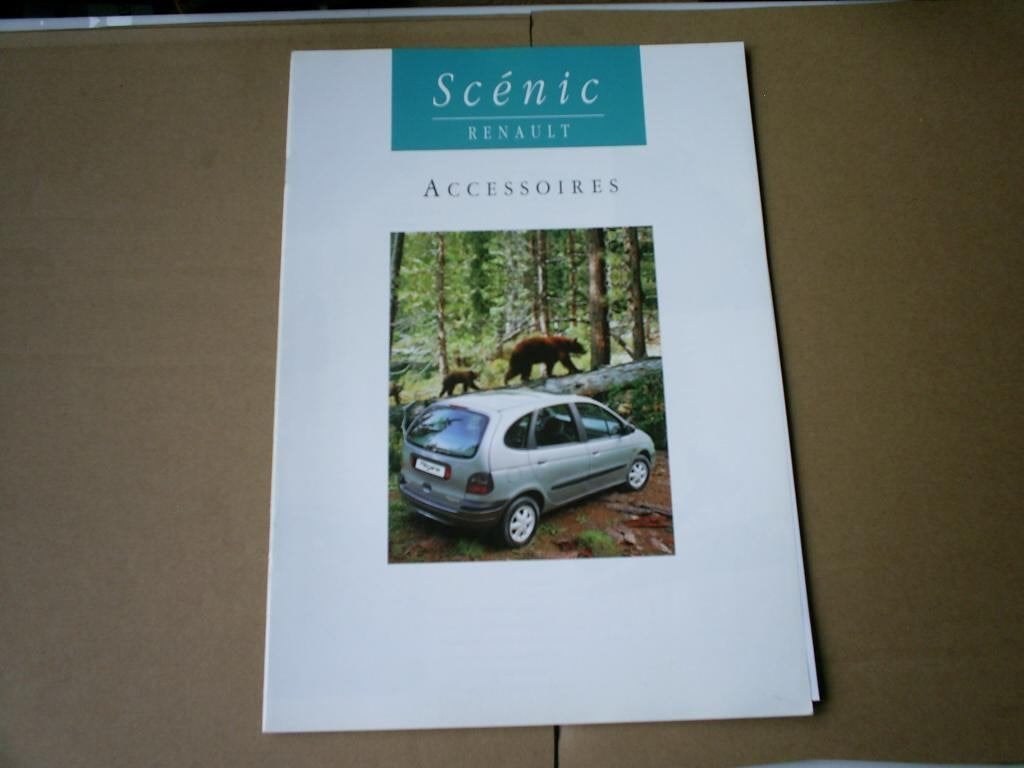 Renault Megane Accessoires + Prijslijst 1997 20 pag., Boeken, Verzenden, Zo goed als nieuw, Renault