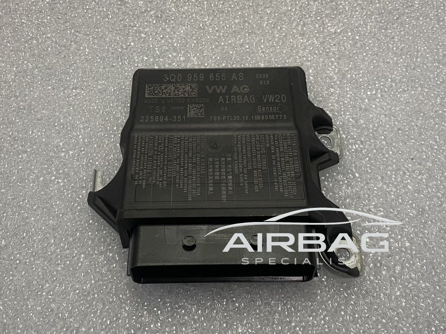 Seat Leon 2015 airbag module srs-module regeleenheid airbag, Gebruikt, -, -, Ophalen of Verzenden