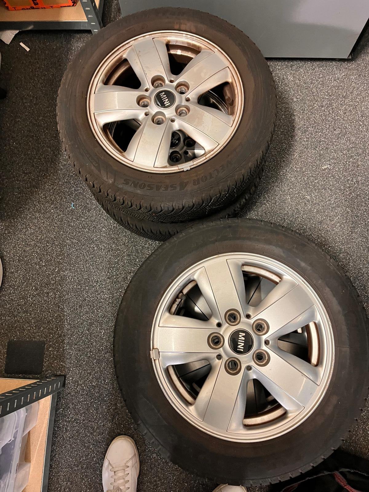Mini one banden en velgen, Ophalen, Gebruikt