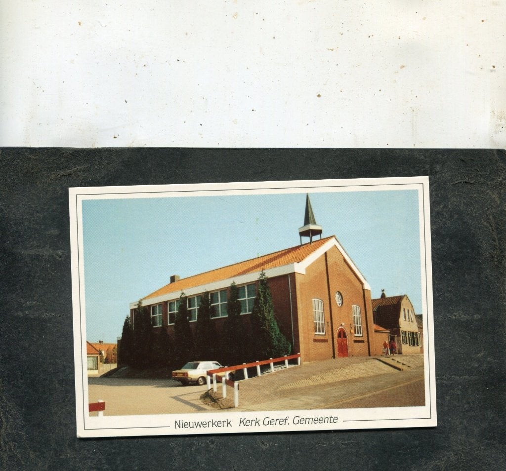 Ansicht Nieuwerkerk - Kerk Gereformeerde Gemeente, Verzenden, 1980 tot heden, Ongelopen