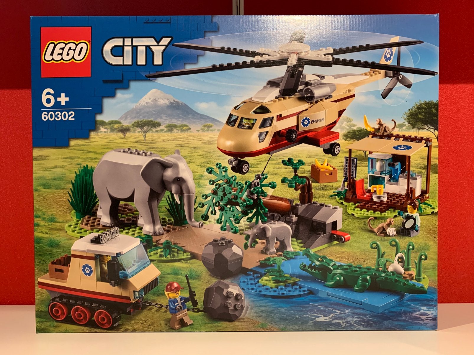 Lego Wildlife-Rescue Operation 60302 SEALED, Kinderen en Baby's, Speelgoed | Duplo en Lego, Ophalen of Verzenden, Nieuw