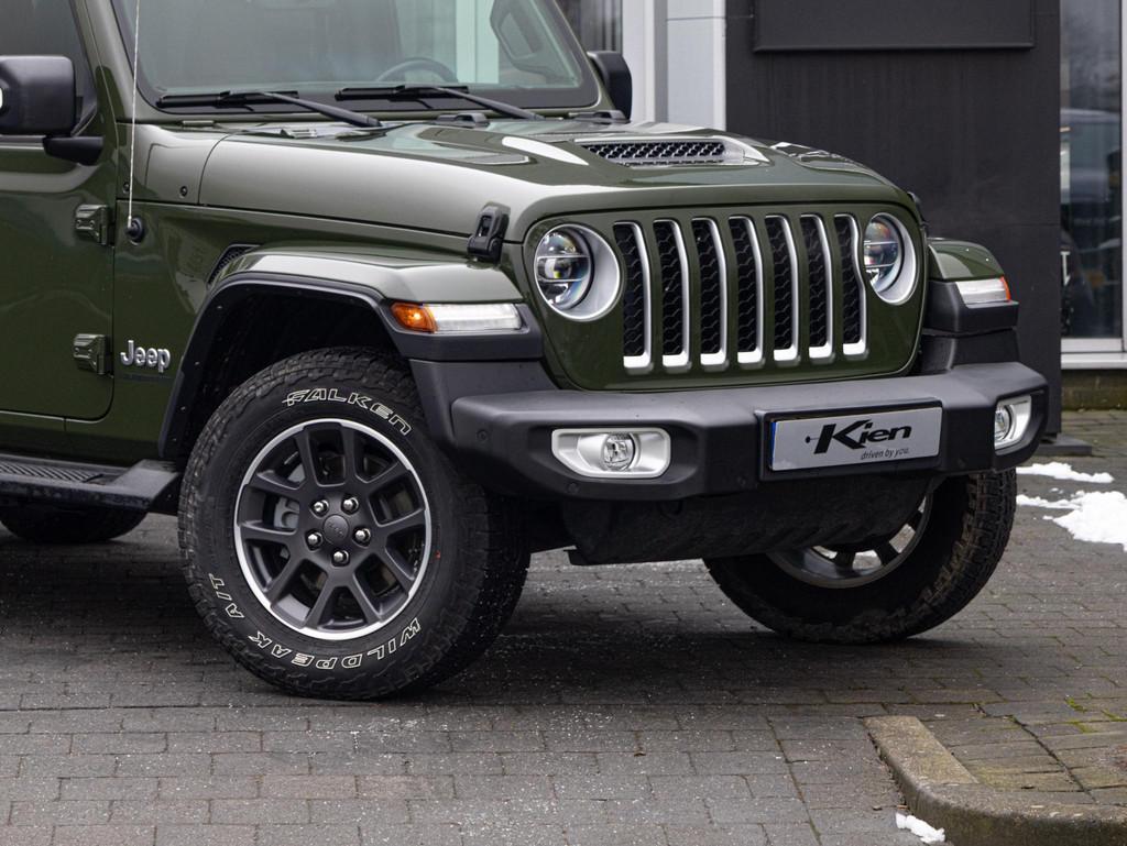 Jeep Gladiator 3.0 V6 Overland | Optie 5 persoons grijs kent, Auto's, Jeep, Automaat, Automatische klimaatregeling, Stof, 2365 kg