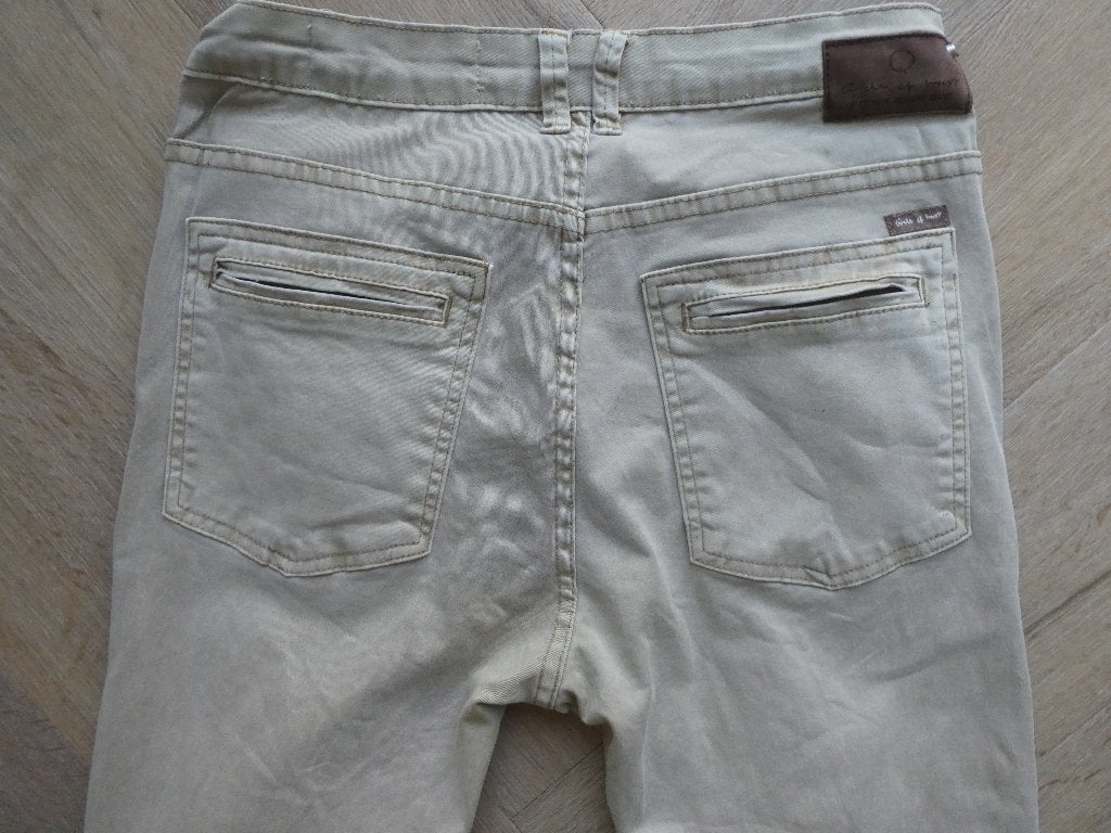 Beige Circle of Trust, Zoe Powder, broek maat 28, Kleding | Dames, Overige kleuren, Ophalen of Verzenden, Zo goed als nieuw, W28 - W29 (confectie 36)