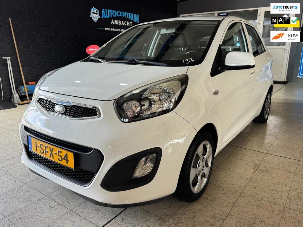 Kia Picanto 1.0 CVVT ISG Comfort Pack, Auto's, Voorwielaandrijving, Euro 5, Gebruikt, 400 kg