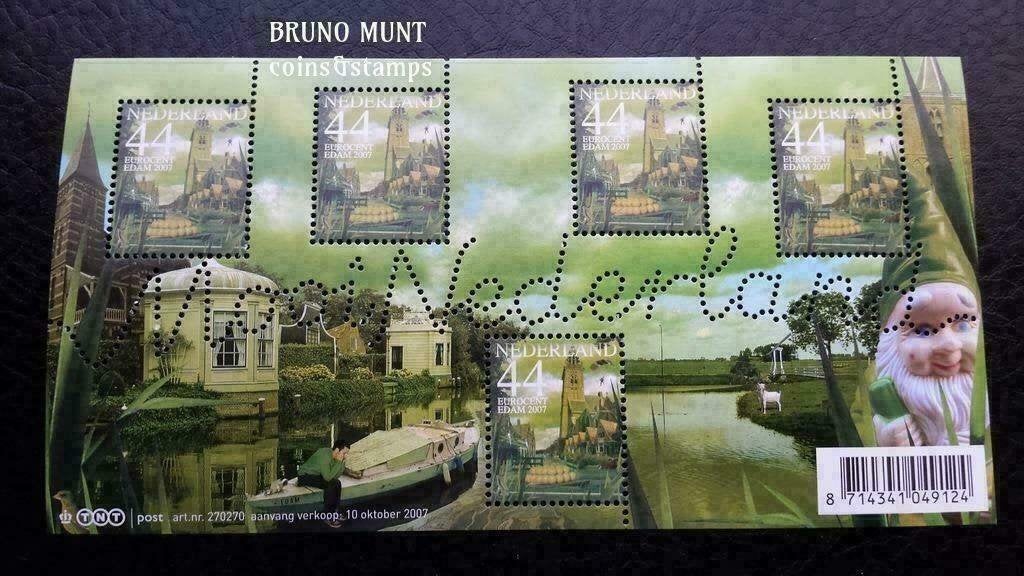 Mooi Edam 2007 NVPH 2524 - Mooi Nederland, Postzegels en Munten, Postzegels | Nederland, Verzenden, Na 1940, Postfris