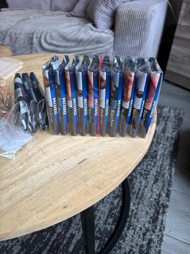 Drum shag, Verzamelen, Rookartikelen, Aanstekers en Luciferdoosjes, Ophalen of Verzenden, Nieuw