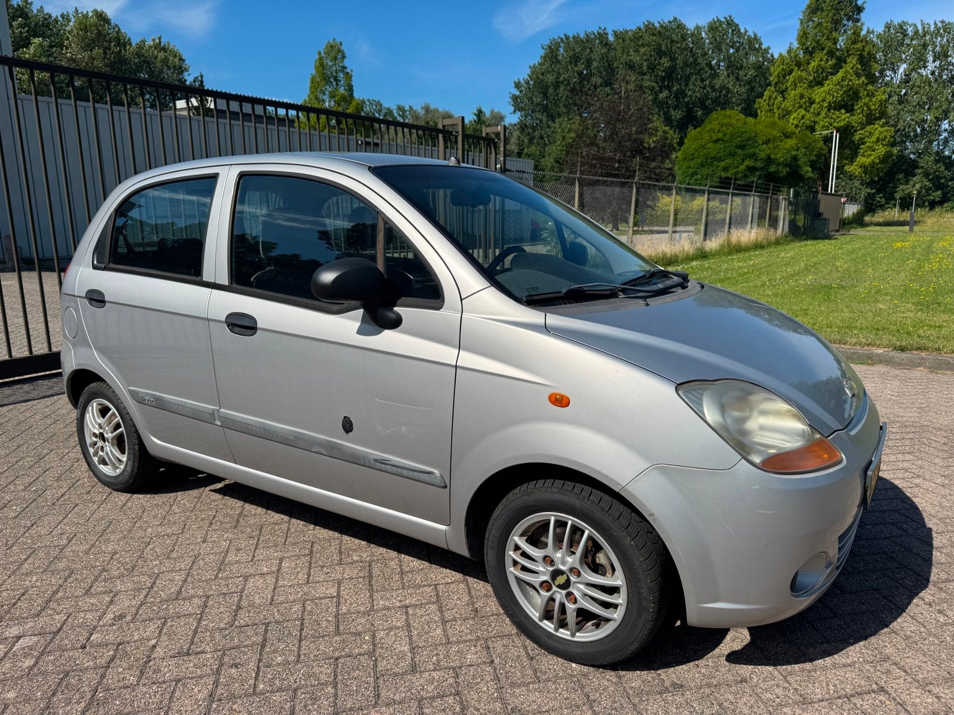 Chevrolet Matiz 0.8 Style/NWE APK/AUTOMAAT/AIRCO/ELEKTRISCHE, Auto's, Stof, Gebruikt, Origineel Nederlands, Bedrijf