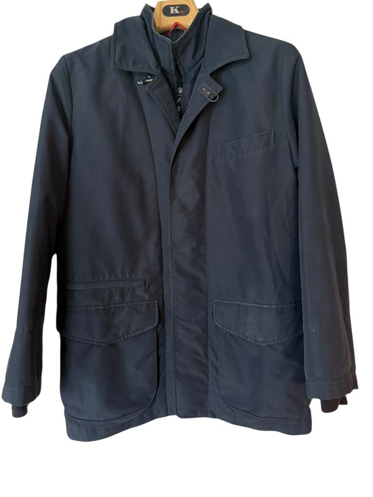 Fay Jacket – Maat L – Donkerblauw, Ophalen of Verzenden, Gedragen, Maat 52/54 (L), Blauw