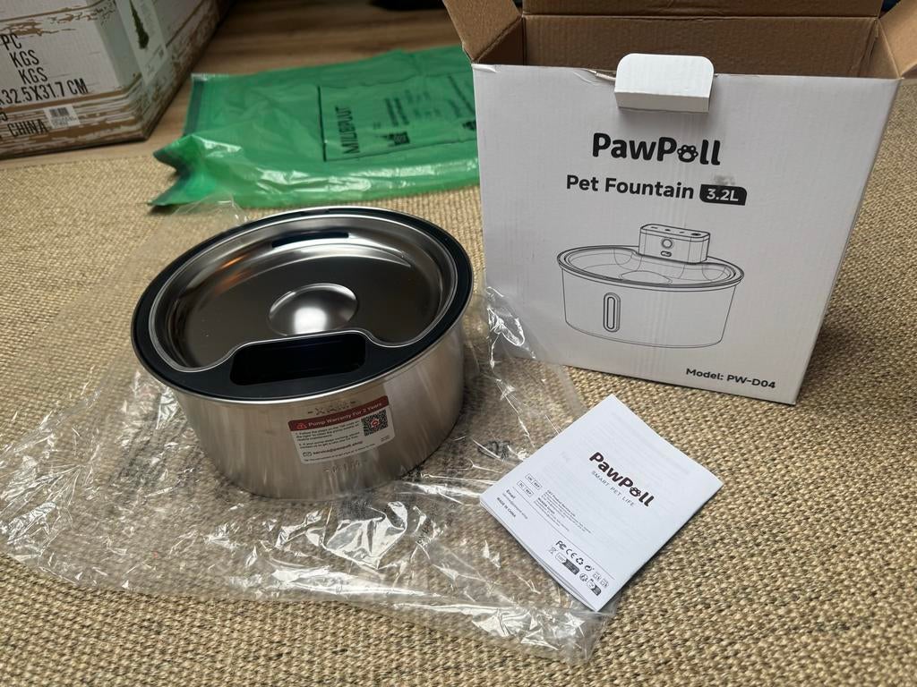 Waterbak automatisch voor de kat (nieuw), Ophalen of Verzenden, Nieuw