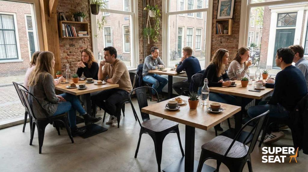 Eiken tafelbladen, horeca tafels hout, Bistro bladen.  266, Ophalen, Nieuw, 50 tot 100 cm, Minder dan 100 cm