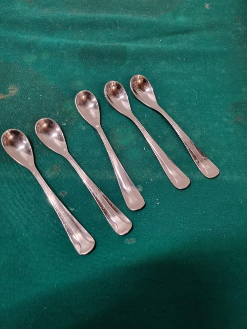 koffielepels sola gz vijf stuks, Ophalen of Verzenden, 'T Olde Gre-j, Info@toldegrej.nl, Endepoelstraat 20f Didam