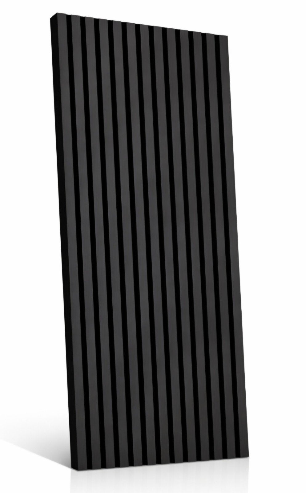 Zwart HPL Paneel met Verticale Groeven, Doe-het-zelf en Verbouw, Platen en Panelen, Ophalen of Verzenden