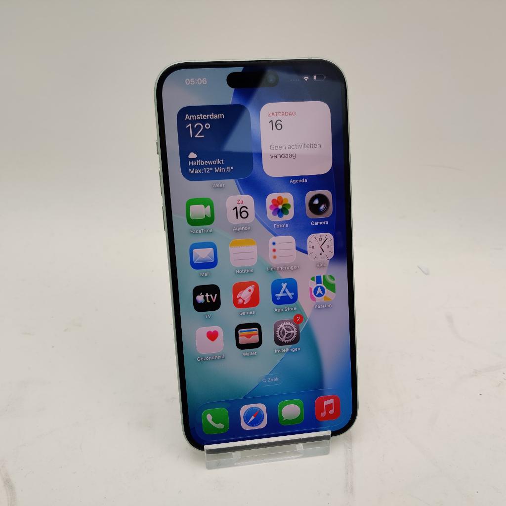 Apple Iphone 15 plus 128GB 88% batterij IOS 26  voor €549.99, Apple, Apple, Ophalen of Verzenden, Zo goed als nieuw