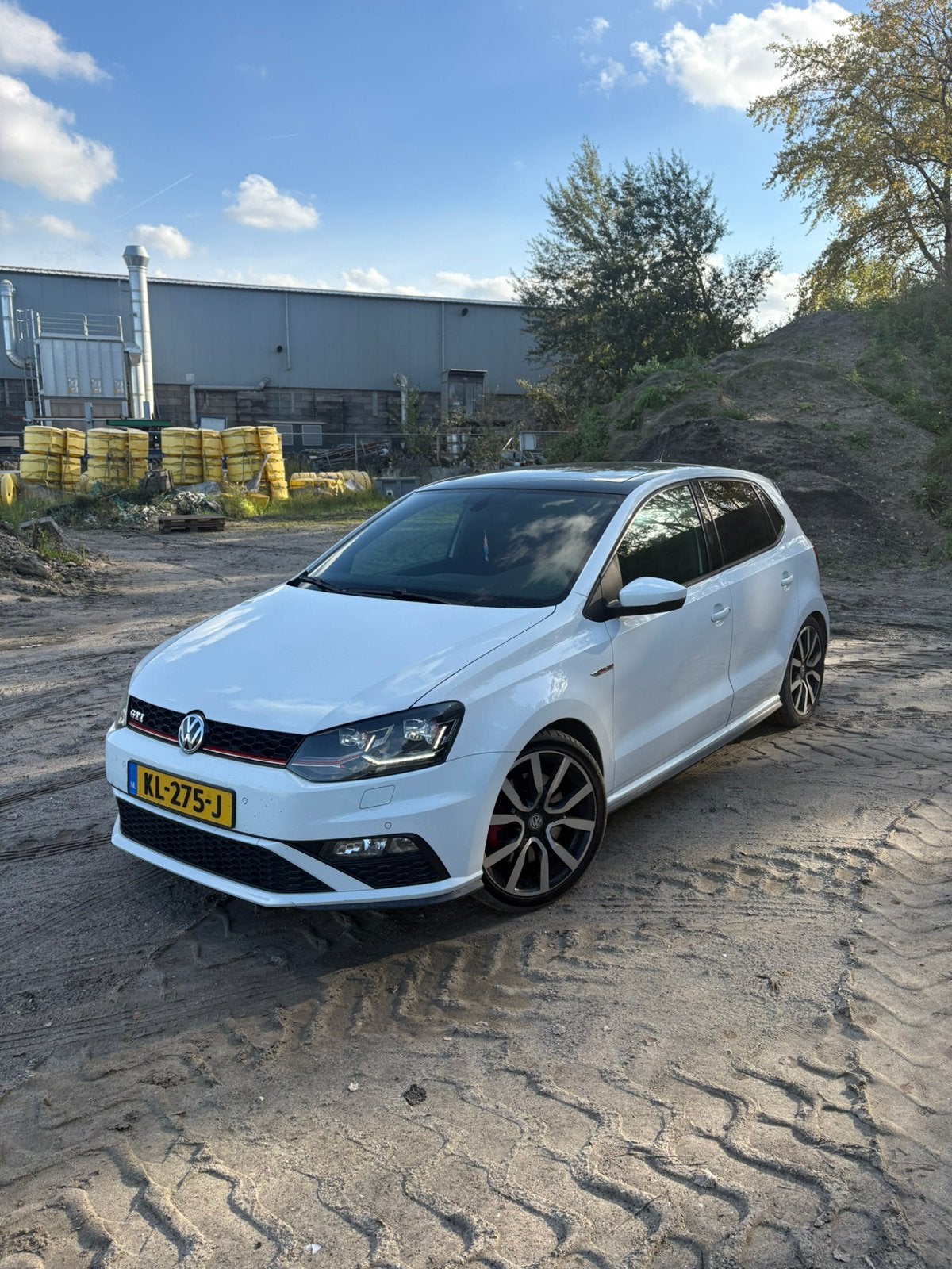 Volkswagen Polo 1.8 TSI 141KW BMT GTI 2016 Wit, Auto's, Wit, Origineel Nederlands, 1180 kg, Particulier
